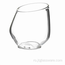 Pahare de vin din sticla Pyrex transparente